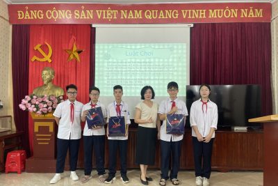 SINH HOẠT CÂU LẠC BỘ TOÁN – TIẾNG ANH