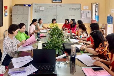 SINH HOẠT CHUYÊN MÔN THEO NGHIÊN CỨU BÀI HỌC MÔN TOÁN LỚP 8